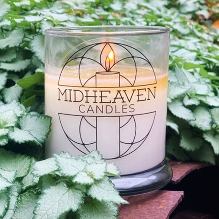 100 Soy Candles · Hand Poured in Bristol NY // Midheaven Candles