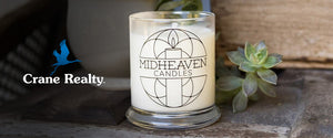 Midheaven Candles as a guest writer for Crane Realty