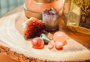 Illuminating Your Path: Exploring the Magic of Crystal Intention Candles