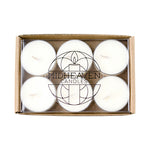 Midheaven Sea Salt and Orchid Soy Candle /Tealights - 6-pack