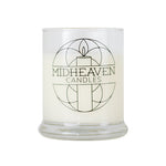 Midheaven Sweetgrass and Violet Soy Candle // Small Glass Jar