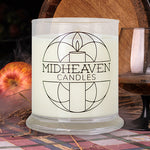 Midheaven Candles-Apples & Maple Bourbon-Soy Candle-Apples & Maple Bourbon Featured Photo-Fall scents-Apples-Cinnamon-Soy Candle-Sweet-Finger Lakes-Bristol NY-Soy wax Candle 