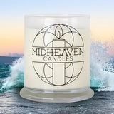 Midheaven Candles-High Tide Soy Candle-Featured High Tide Photo-high tide-sea-beach-salty-sand-air-fresh-ocean-water-powder-soy candle-Finger Lakes-Finger Lakes New York-Bristol NY-refreshing-ocean-Rochester NY