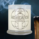 Midheaven Candles-Autumn Air Soy Candle-Featured Palo Santo Photo-palo santo-earthy-woody-smokey-grounding-energy-sweet-peace-spicy-Soy Candle-Midheaven Candles-calming-cleansing-Finger Lake- Finger Lakes New York-Bristol NY-Rochester New York-peace